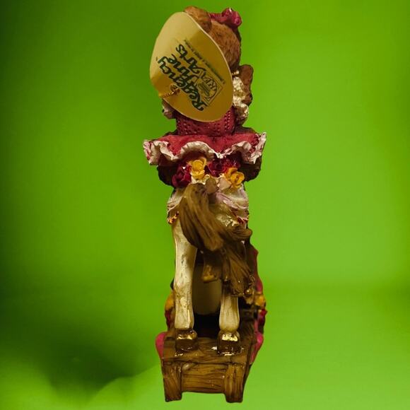 New! In box Vintage Joy Ride Bear by Regency Fine Arts Resin Rocking Chair Horse - Picture 6 of 8